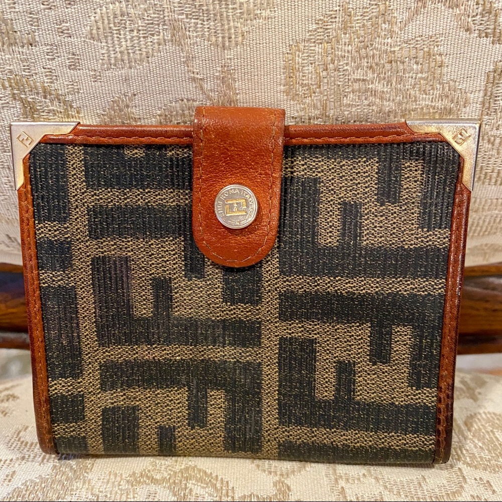Vintage Fendi Billfold Wallet - Picture 1 of 8